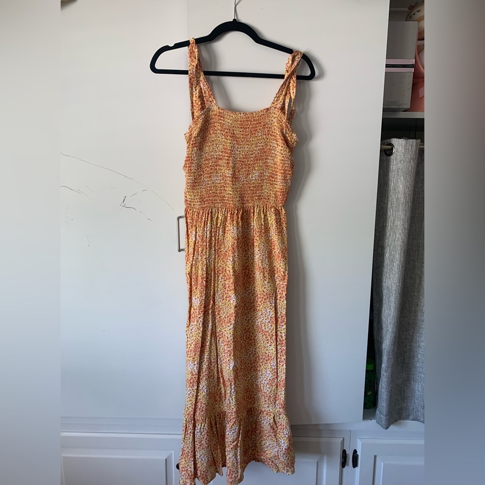 Burnt orange sundress M